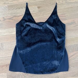 J Brand sparkly Navy Blue Cami size Medium
